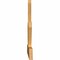 Ekena Millwork Saratoga Rough Sawn Timber Gable Bracket, Western Red Cedar, 108"W x 36"H x 2"D x 6"F, 8/12 Pitch GBW108X36X0206SAR00RWR - alternate 2